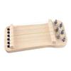 Chinese Zither Finger Trainer Wooden 6 String Mini Musical Instrument Fingering Practice Tool
