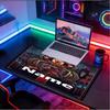 Custom Name Personalized Manchester United Pattern Mousepad, Laptop PC Desk Mat, Decorative Desk Mat for Home Keyboard Pad Gift