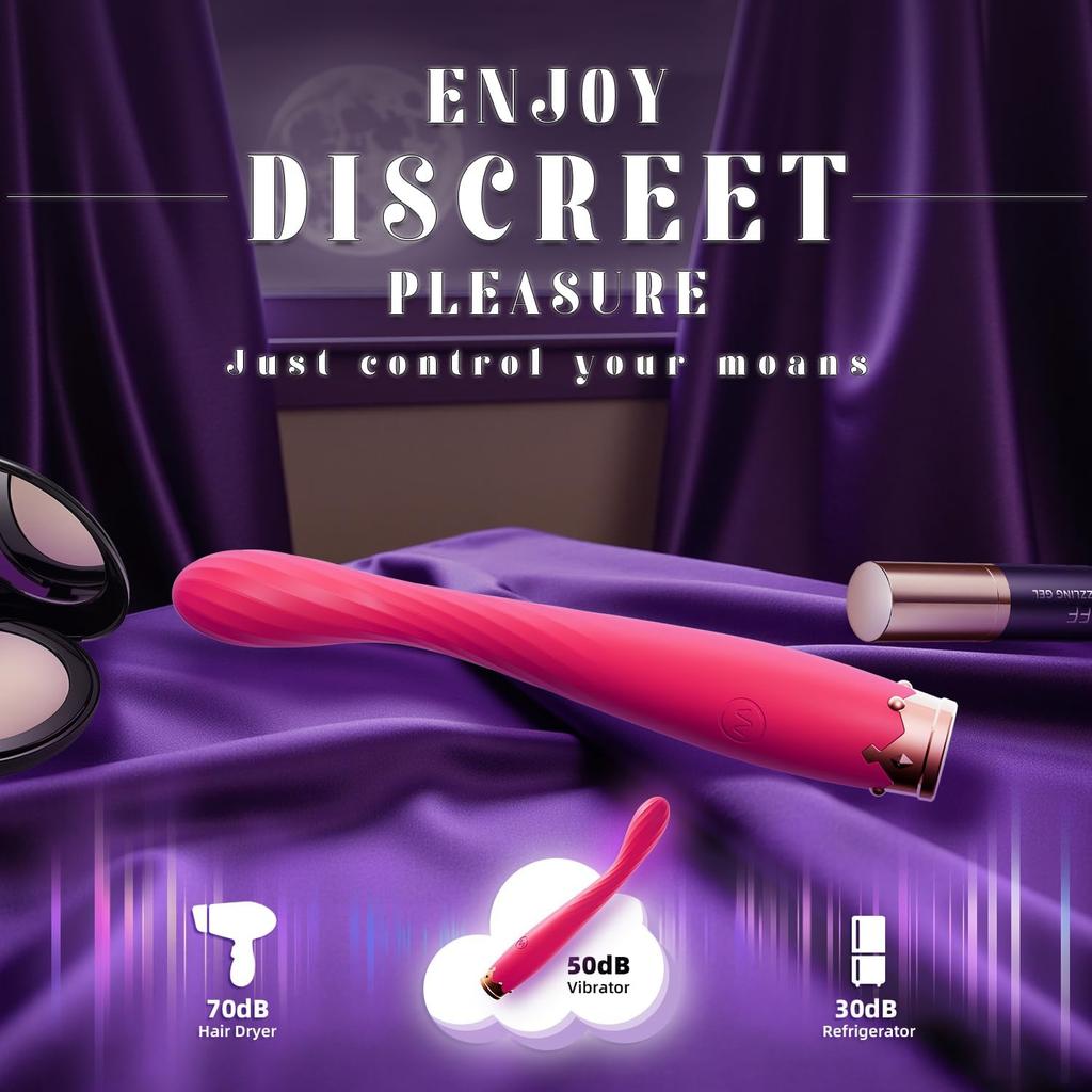 Rechargeable Powerful Finger G-Spot Vibrator Female Thrusting Dildo Vagina Massager Nipple Clitoris Stimulator Adult Sex Toy for Women 18+ Masturbator