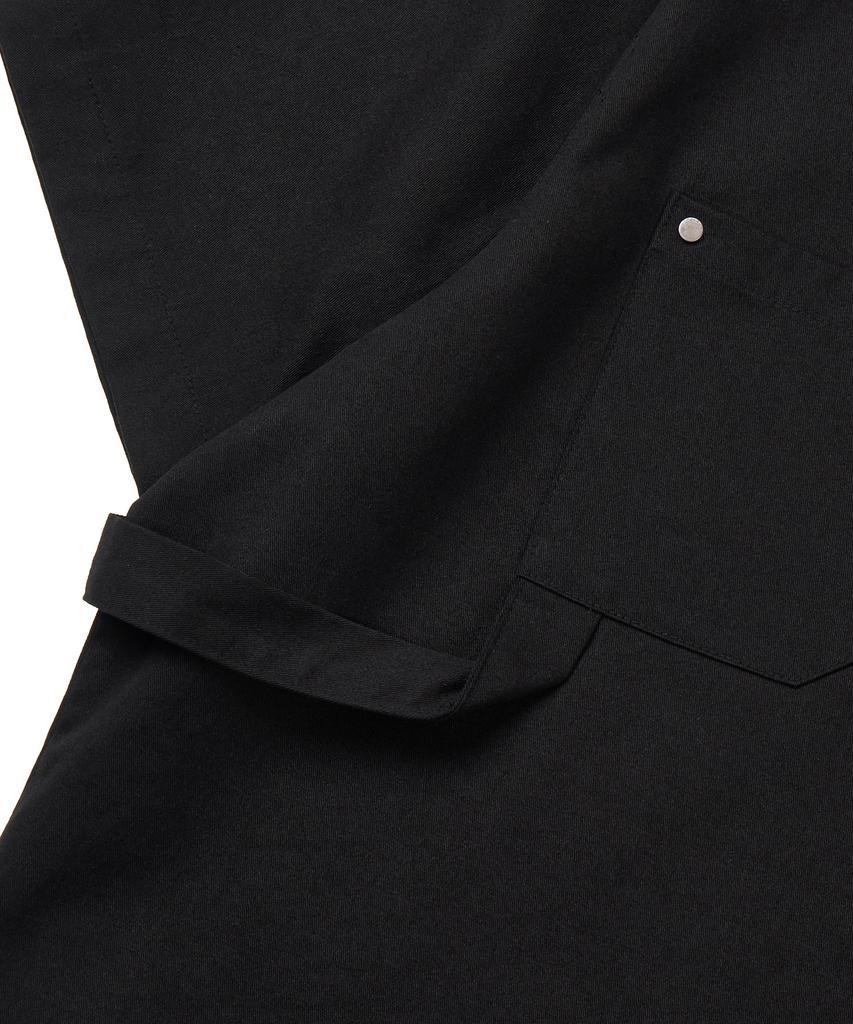 Masateu Carpenter Work Short Sleeve Shirts _ Black