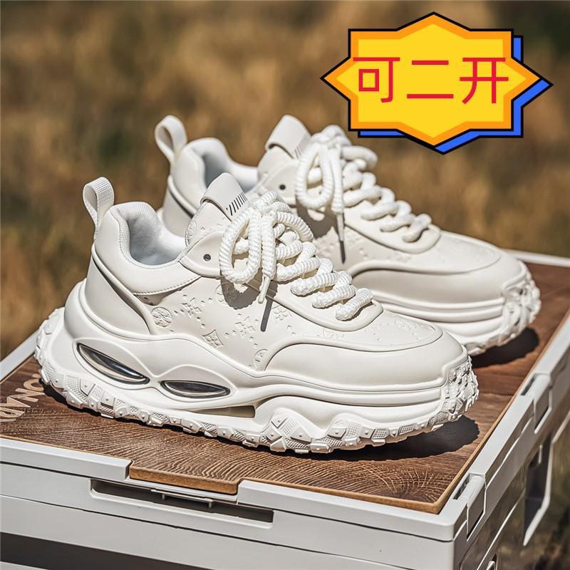 Darth Vader Sports Daddy Trendy Shoes 22 New Autumn Leather Air Cushion Leather Running Shoes Student 39