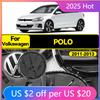 GOLF 4 5 6 7 Heiß 2026 Für VW VOLKSWAGEN 120mm 110mm VW Auto Logo Emblem Haube Vorne Und Hinten Heckmarkierung Heckemblem Ersatz Für