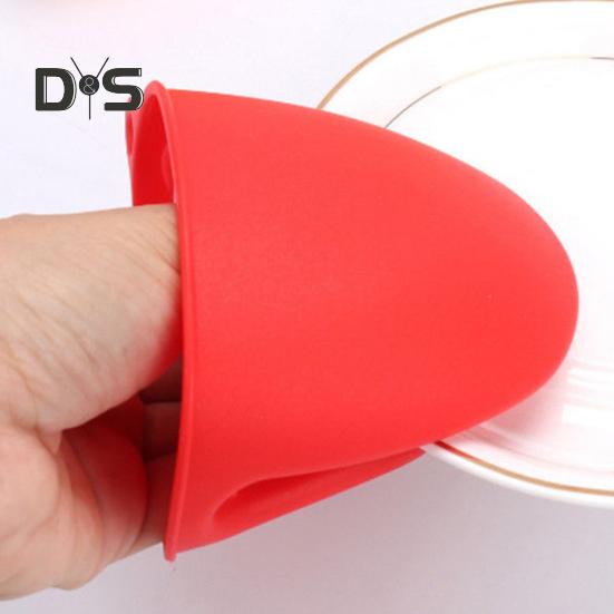 1Pc Oven Glove Anti Scald Non Slip Flexible Waterproof Easy To Clean Heat Insulation Plastic Easy Hanging Baking Mitt Kitchen Supplies