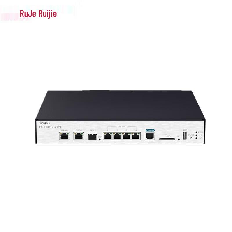 

Ruijie RG-RSR10-X-07L Enterprise Gigabit VPN Router