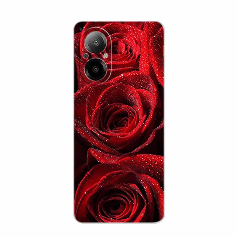 For Realme C67 4G Case 6.72" Clear Edge Silicone Soft TPU Phone Case For Realme C67 4G Back Cover Case RealmeC67 C 67 Funda Para