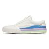 Anta Life Collection Slip Resistant Abrasion Resistant Low top Canvas Shoes Women's White Blue Purple 122028608-2
