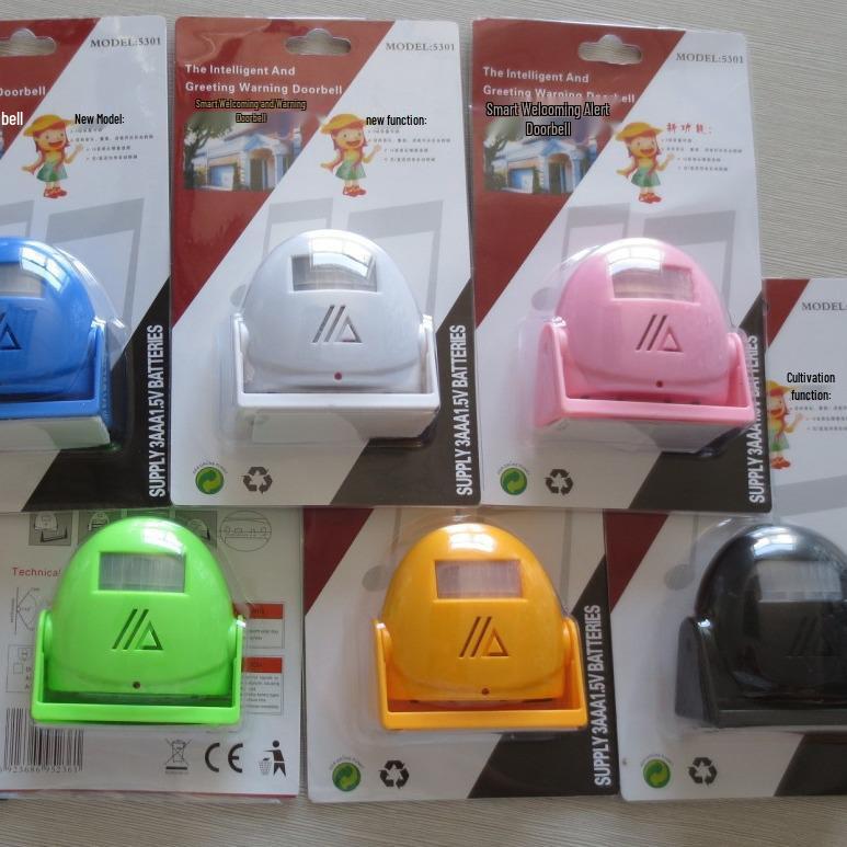 Wireless Voice Welcoming Doorbell with Smart Infrared Sensor