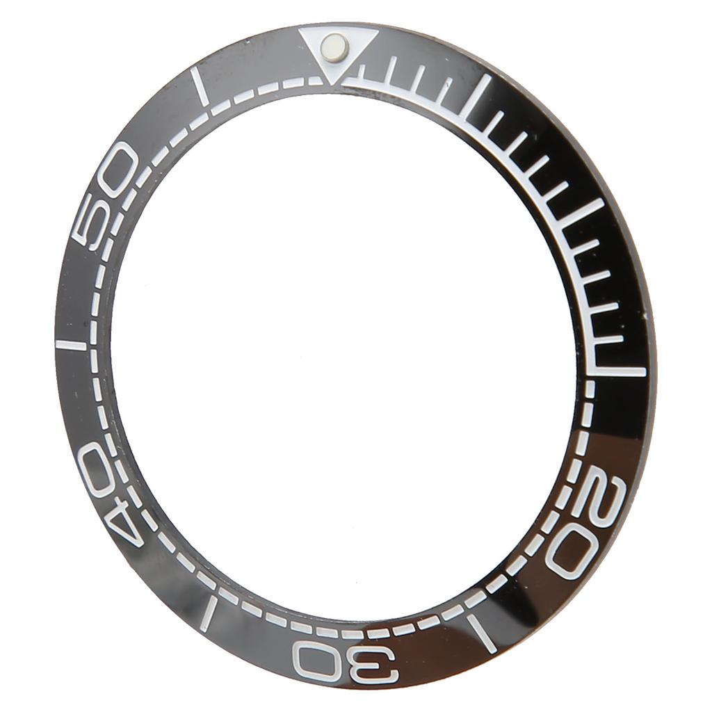 Watch Bezel Insert 41.5mm Ceramic Watch Bezel Ring Repair Replacement Accessory for Watchmaker