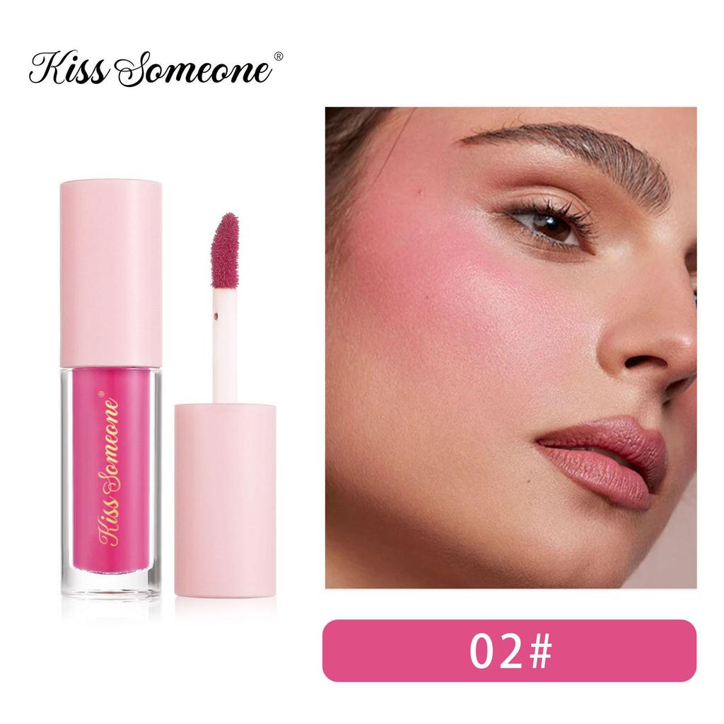 Cross-Border Best-Selling Long-Lasting Waterproof Liquid Blush: Moisturizing & Hydrating for Busy Users