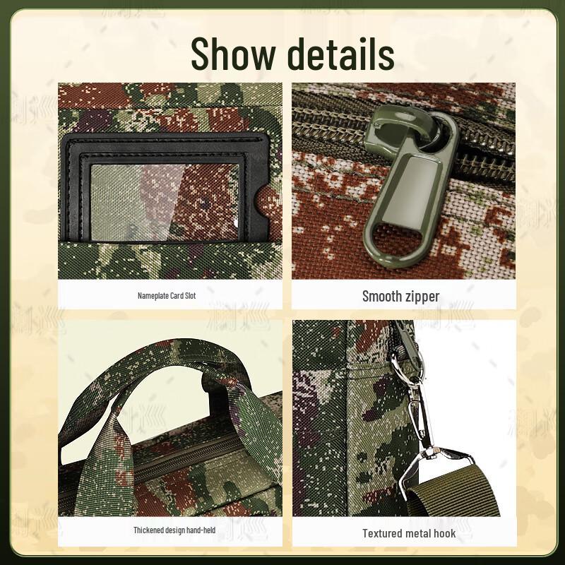 LanXun Camouflage Multi-functional Briefcase Laptop Bag