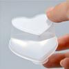 10Pcs Love Heart Shaped 45ml Transparent Packaging Box With Lids DIY Slime Pudding Sealed Plastic PP Storage Box