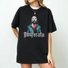 Nosferatu Gothic Horror TShirt Cult Vampire Cinema Tee Shirt Graphic Short Sleeve Shirt Unisex Unisex Women AllSeason