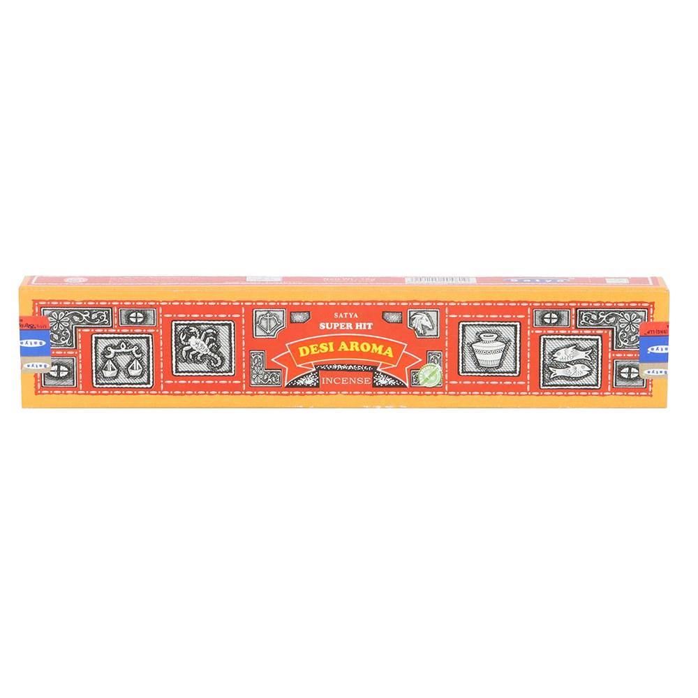 Satya Desi Super Hit Incense Sticks (Pack of 12)