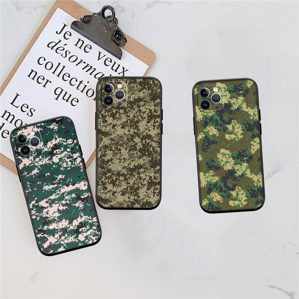 FM13 Camouflage Soft Shell Phone Case for Redmi Note 8 9 Pro Max 9S 9T 9C NFC 8T 8A 10A A4