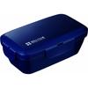 Asvel Deli Club TLB-610 610mL Single-Tier Lunch Box, Navy, 3547
