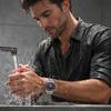 Men's Quartz Watch SKMEI Racing Chronograph Stainless Steel 9346