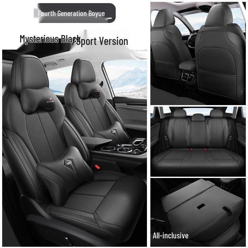 Compatible Seat Covers for 25 Geely Boyue L Models - Full Coverage, All-Season Cushions for 24 Models