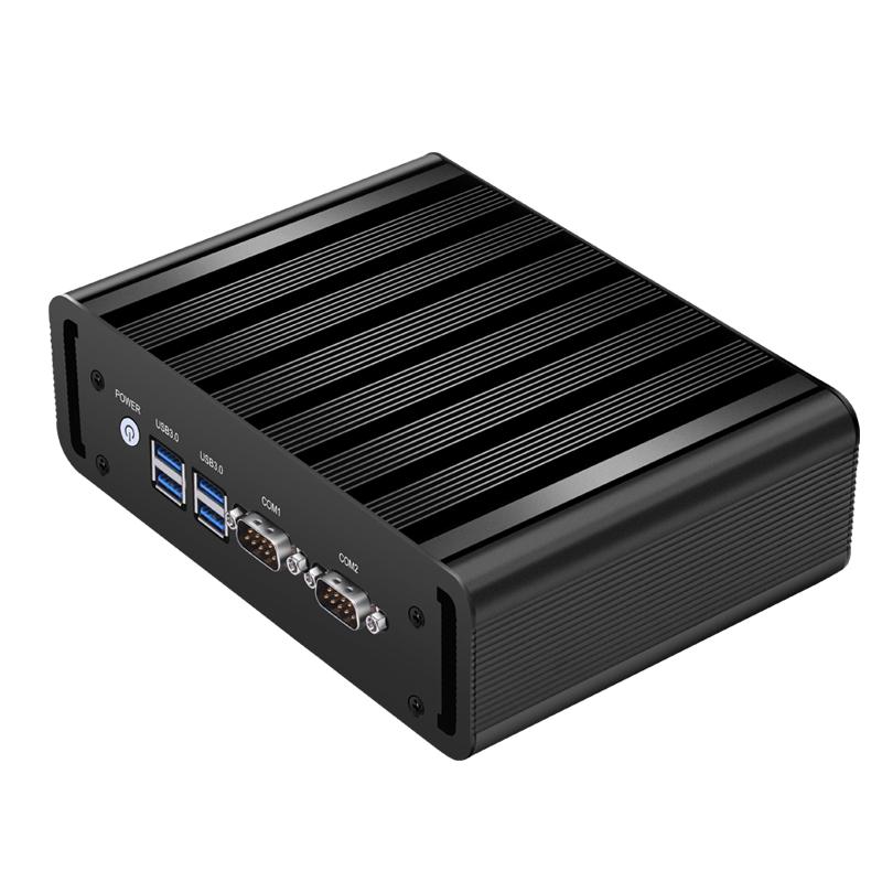 Безвентильный мини-промышленный ПК XCY (Китайская версия) 4GB RAM + 128GB SSD + WiFi