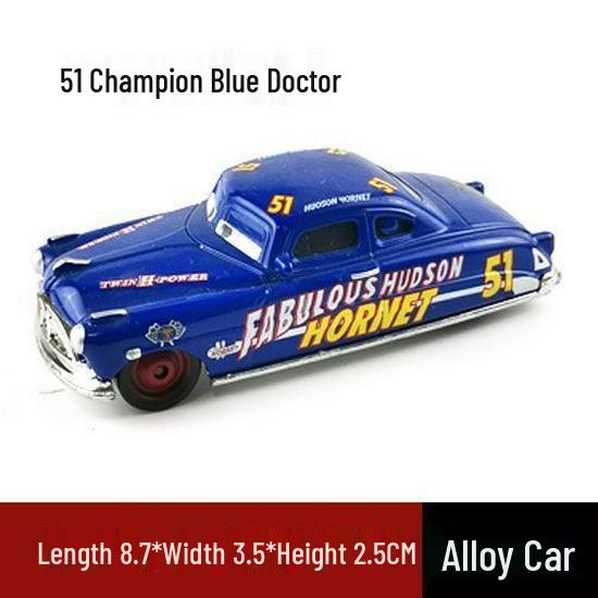 Authentic Alloy Car Set: Lightning McQueen, Mater & King - Road Rage Toys Collection for Kids