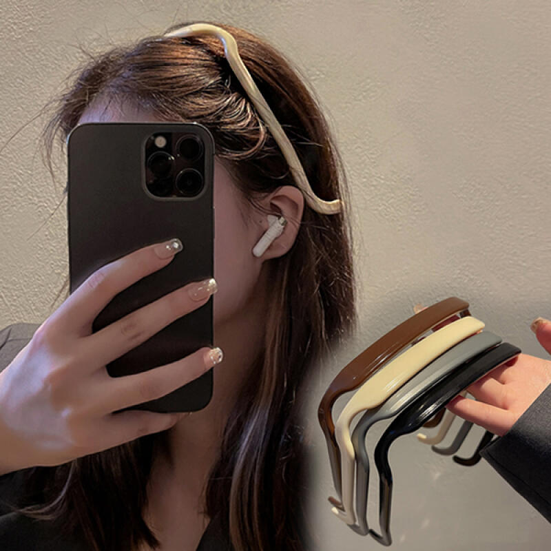 Mariba Sunglasses Women s Square Right Angle Hairband Headband black