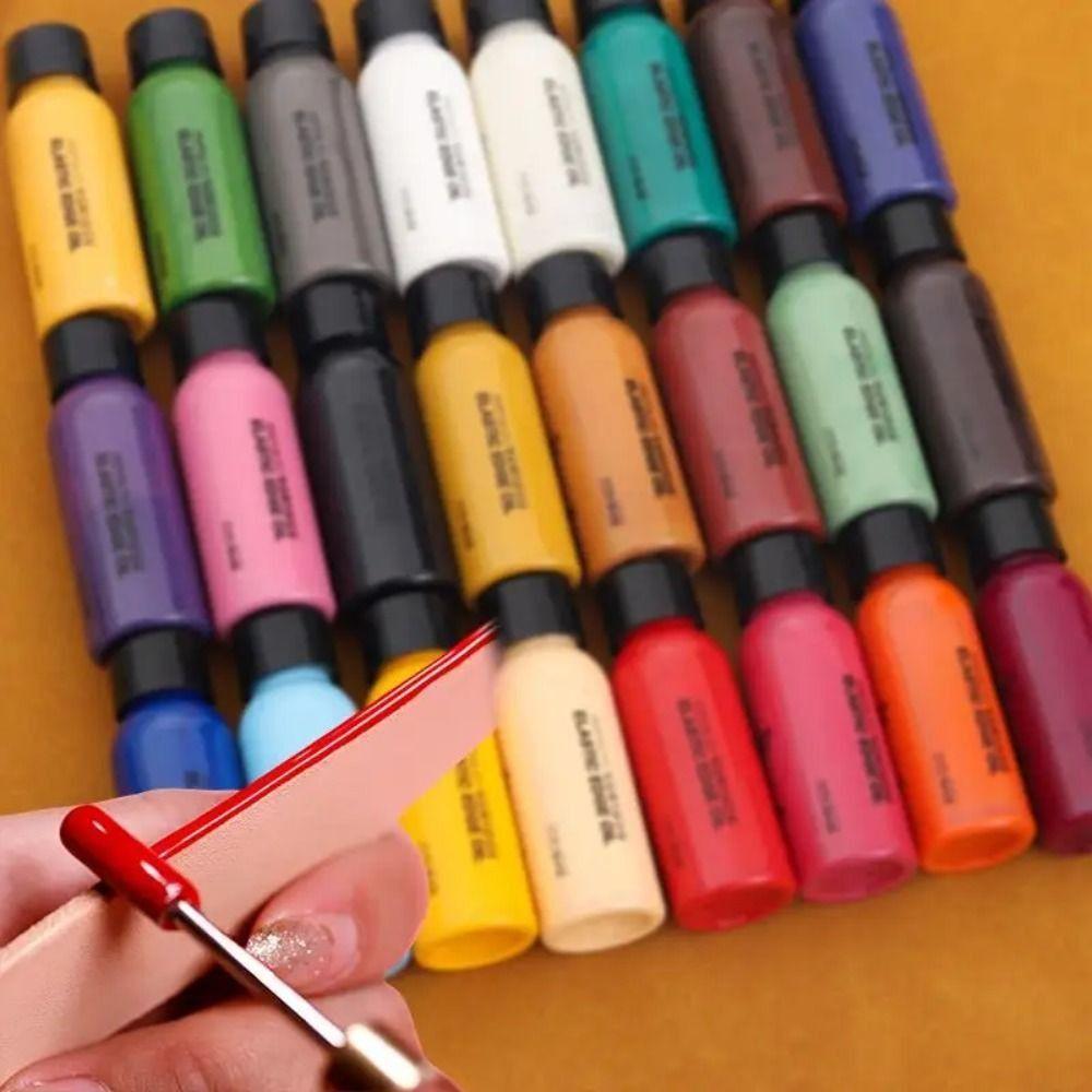 Färbemittel Lederkantenfarbe Ölfarbe Schichten LederSchuhkanten Pigment Schuhe Stiefel