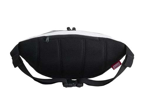 Coleman Walker West 5 Ice White Waist Bag for Men and Women, Lightweight and Compact for Outdoor Travel
