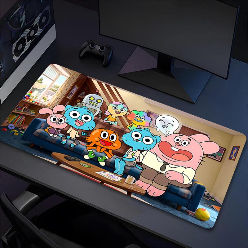 Friendship Room Xl Gaming Mouse Pad Nonslip Rubber Base Stitched Edge Waterproof Desk Mat For Pc Laptop Gamer Office Computer Accessories C929779