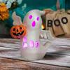 Halloween Ghost Decoration Resin Ghost Light Spooky Halloween Decoration Set Light Up Ghost Pumpkin Witch for Home