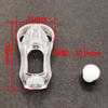 1 Pièce Nouveau Design Bouton Carbone Convient Pour Moulinet 36 Mm Super Léger 3G Convient Roulement 7X4X2.5 Mm Accessoire DIY