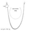 1PCS Long Metal Wallet Belt Chain Trousers Hipster Pant Keychain Clip Keyring HipHop Jewelry