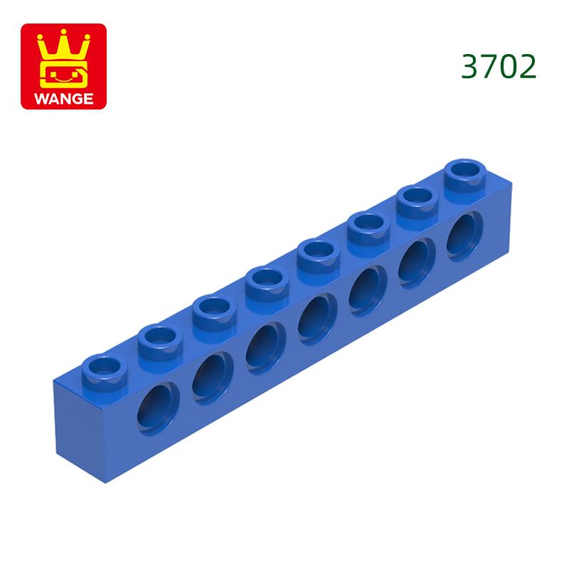 Non-Toxic 36Pcs/Lot 3702 1X8 Holes Thick Bulk Building Blocks Moc Accessories Compatible With Brick Toys Children Gift Box