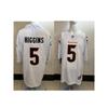 Camiseta de Fútbol Americano Bordada Oversize para Hombre Equipo Tigers Raiders Ropa Deportiva Corte Holgado Mezcla de Algodón
