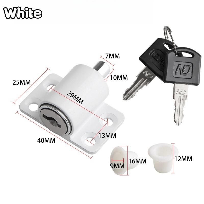 Sliding Door Window Locks With 2 Keys Fixer Limiters Baby Child Safety Protection Antitheft Door Window Security Lock Catches