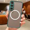 For Magsafe Phone Case For Samsung Galaxy S21 S20 FE S24 S23 S22 Plus Note 20 Ultra A54 A53 A52s A52 A34 A33 A14 A13 5G Cover