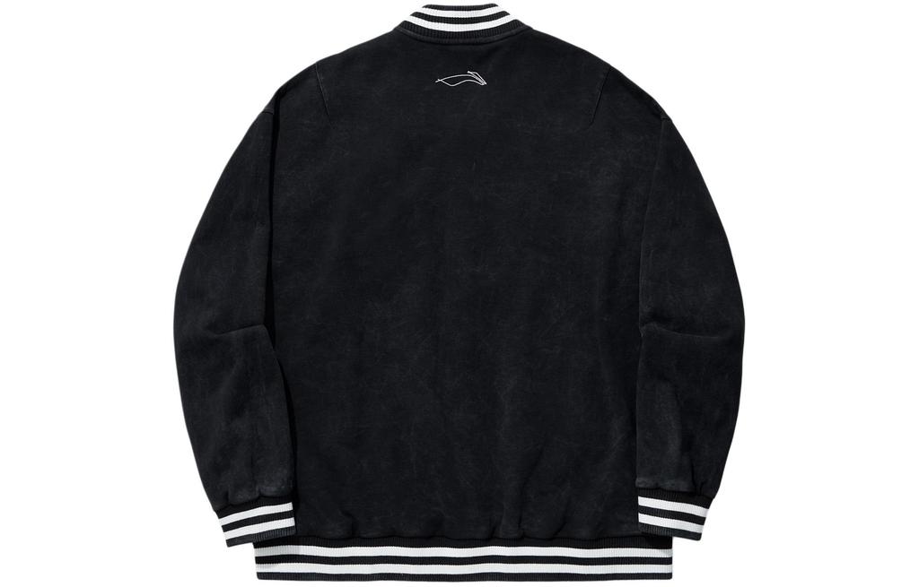 Li Ning Baseball Jacket Men's Black AFDU247-1