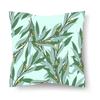 Abstract Creative Tropical Leaves Print Pattern Cushion Cover Home Living Room Sofa Decorative Pillow
