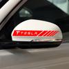 ELSUM1 2pcs Car Stripe Racing Strips Rear View Mirror 3D Stickers for Tesla Model 3 2021 S X Y Coil Mod WYE K80 Style Roadster Hub Caps