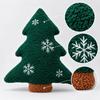 Christmas TreeShaped Soft Throw Tree Shaped Pillow Padded Holiday Cushion for
