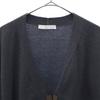 FABIANA FILIPPI Made In Italy Long Sleeve Wool Mix Cardigan XS Gray Women Used
