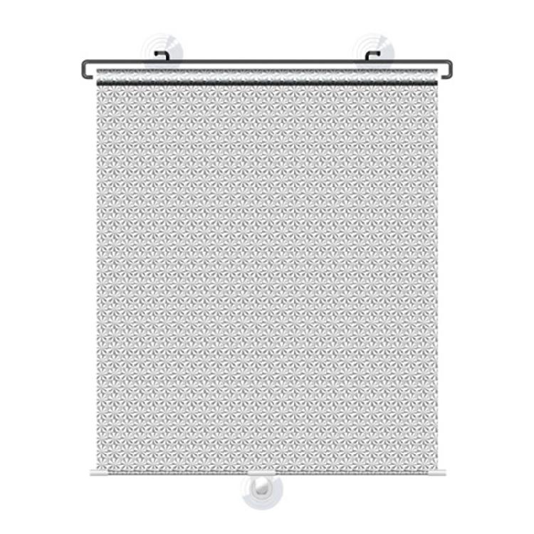 Automotive Sunshade Universal with Reinforced Metal Rods Stops Glares Collapsible Car Window Sun Protector for Travel