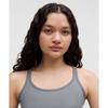 Lululemon Hold Tight Thin Strap Racerback Tank Top Solar Grey