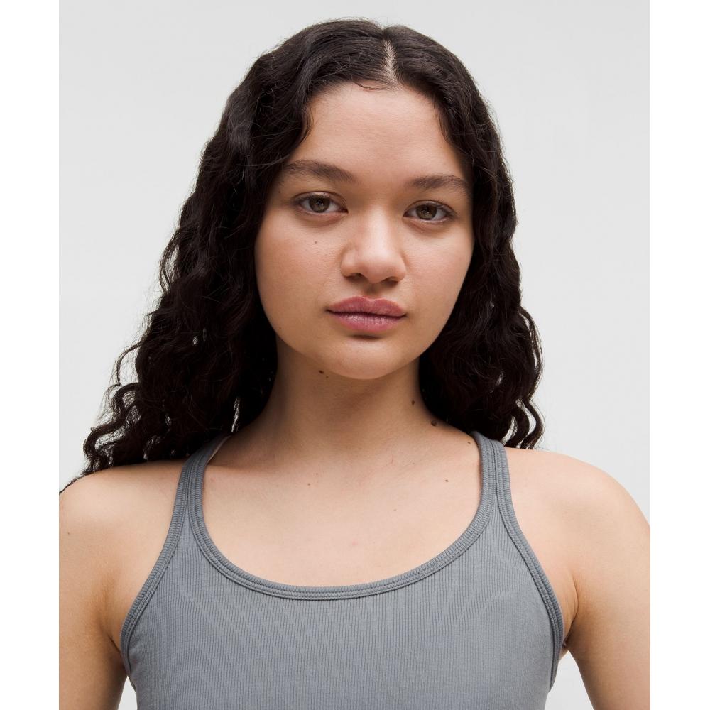 Lululemon Hold Tight Thin Strap Racerback Tank Top Solar Grey