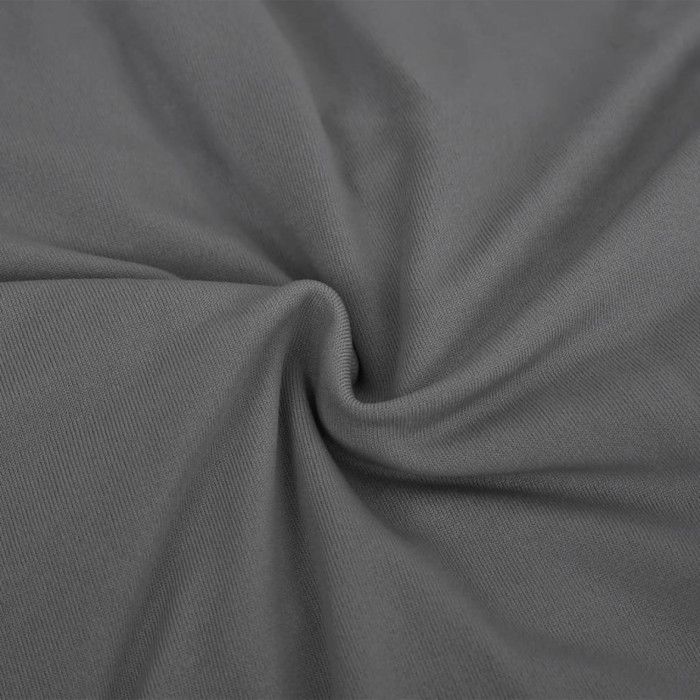 VidaXL Housse extensible canapé 2places Anthracite Jersey de polyester 332937