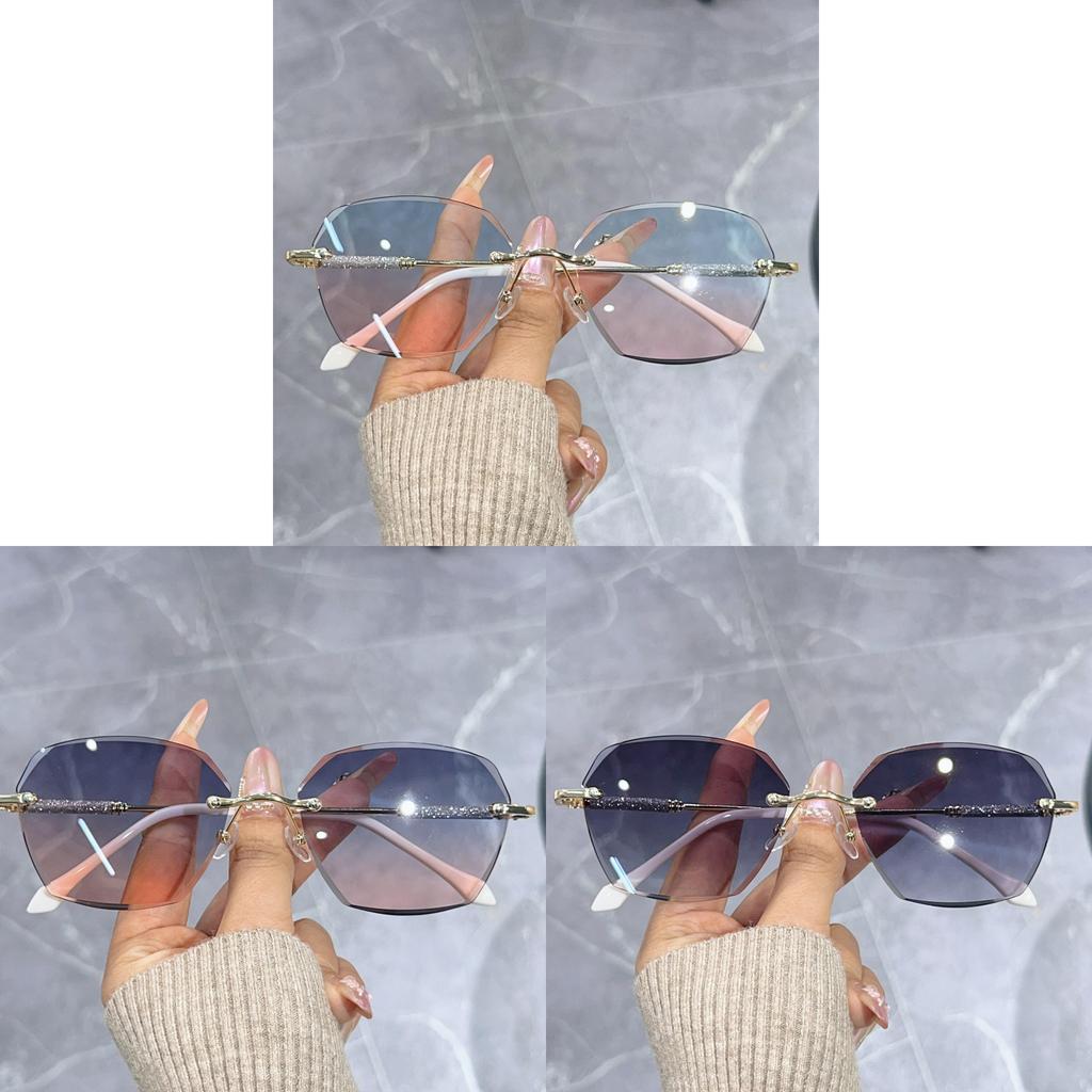 Fashion Small Framed Sun Glasses With Uv380 Protection For Travel And Parties