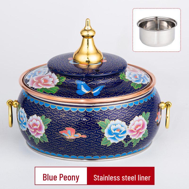 Cloisonné Copper Electric Hotpot