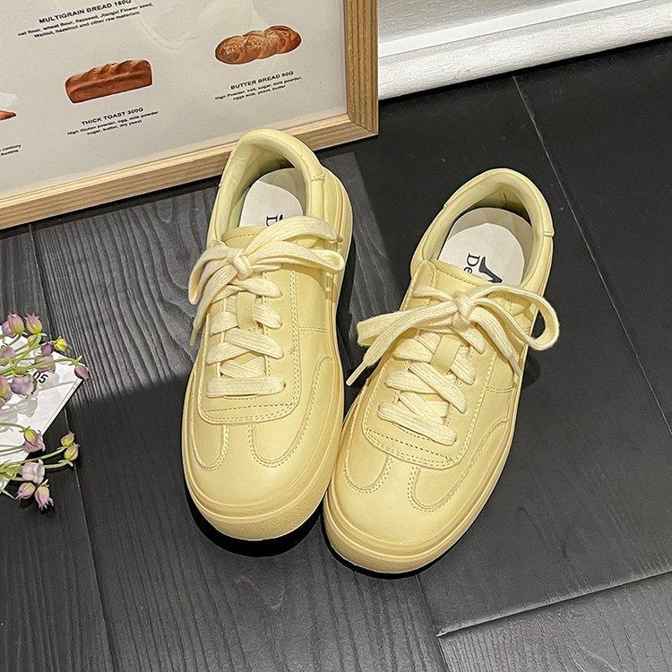 Korean Version of Light Casual and Comfortable Little White Shoes Women's Autumn 2025 New Sports Shoes Casual Versatile Flat Baseplate Shoes