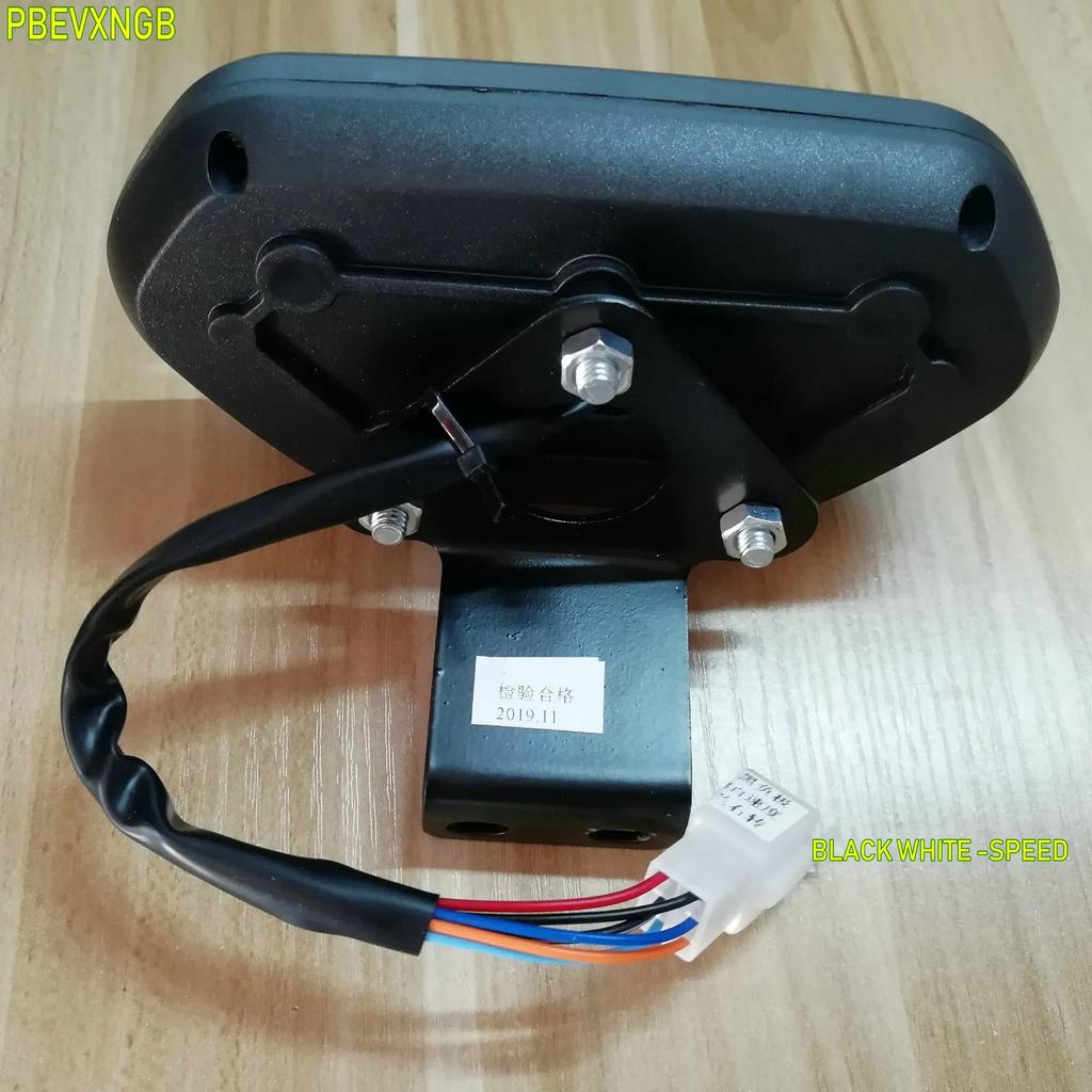 Speedometer Battery Level Indicator LCD DISPLAY 48v60v72v84v96v120v Light/ODO/ For Electric Scooter Gauge Bike Tricycle Dashboar