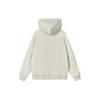 FILA Letter And Number Print Casual Hooded Knit Sweatshirt Men sweatshirt Light-Khaki Flower-Gray F11M415205F-LK