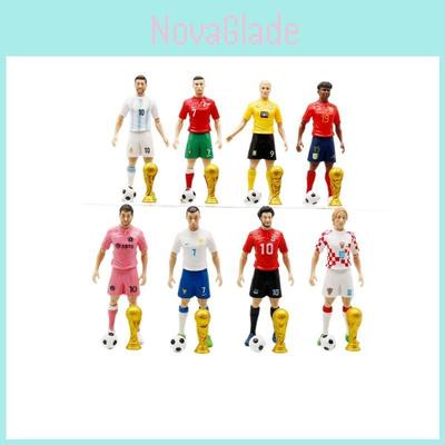 Soccer Fan Collectible Figures With Pvc Material For Desk Decor And Gift For Football Enthusiasts