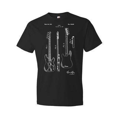 1953 Bass Guitar Patent Shirt Gifts For Men Bass Player Gifts Guitarist Gifts